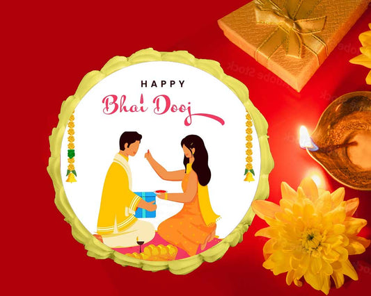 Bhai Dooj Celebration Cake