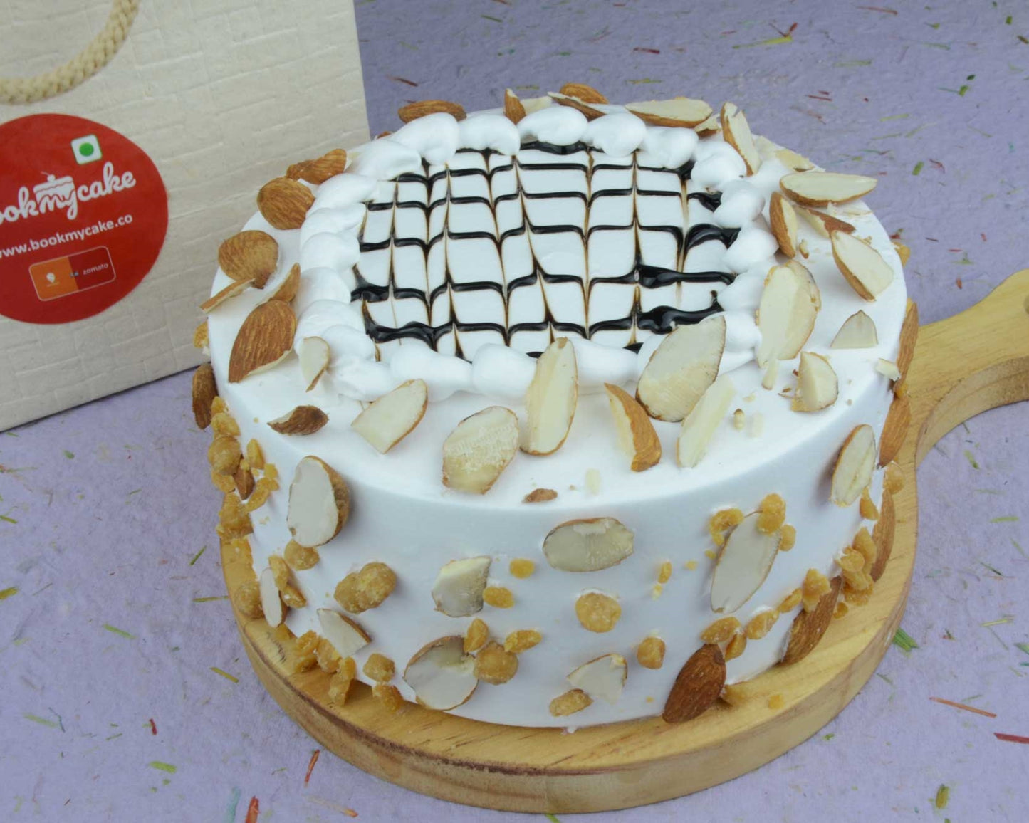 Butterscotch Almond Cake