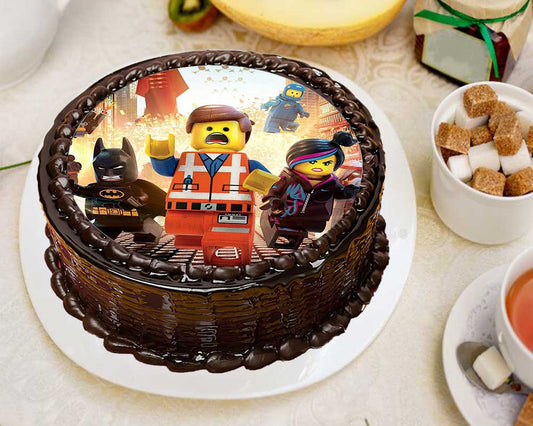 Lego Dark Chocolate Cake