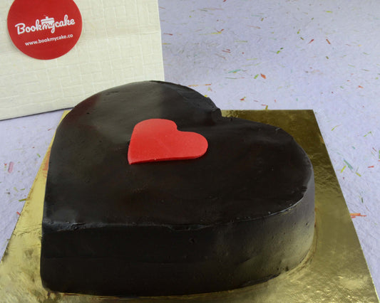 Chocolate Heart Cake