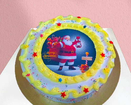 Cool Santa Cake Large Size