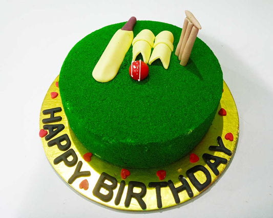 Cricket Designer cake D2