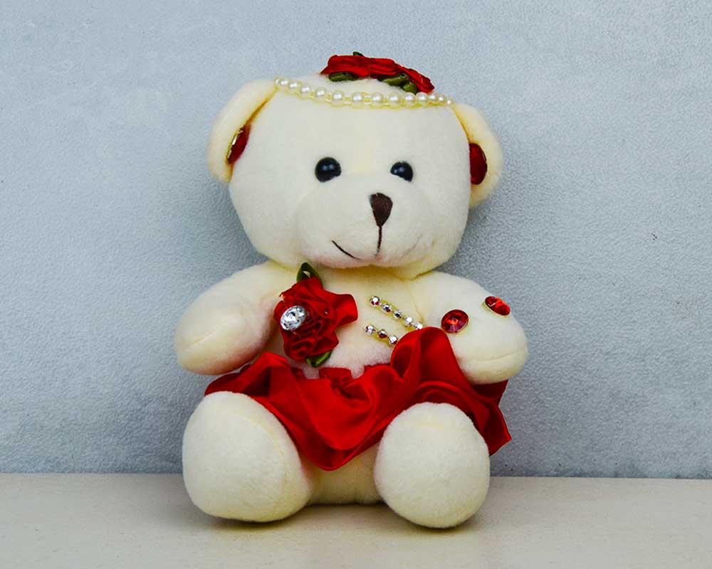 Cute Teddy Bear Princess with pearls