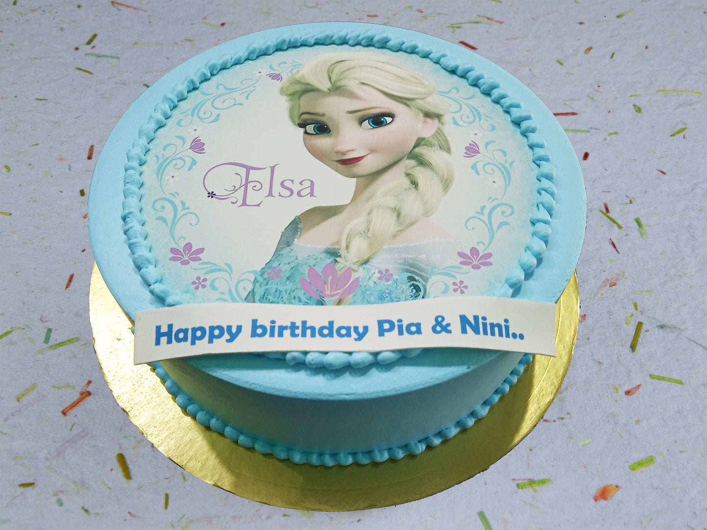 Elsa Frozen Cake