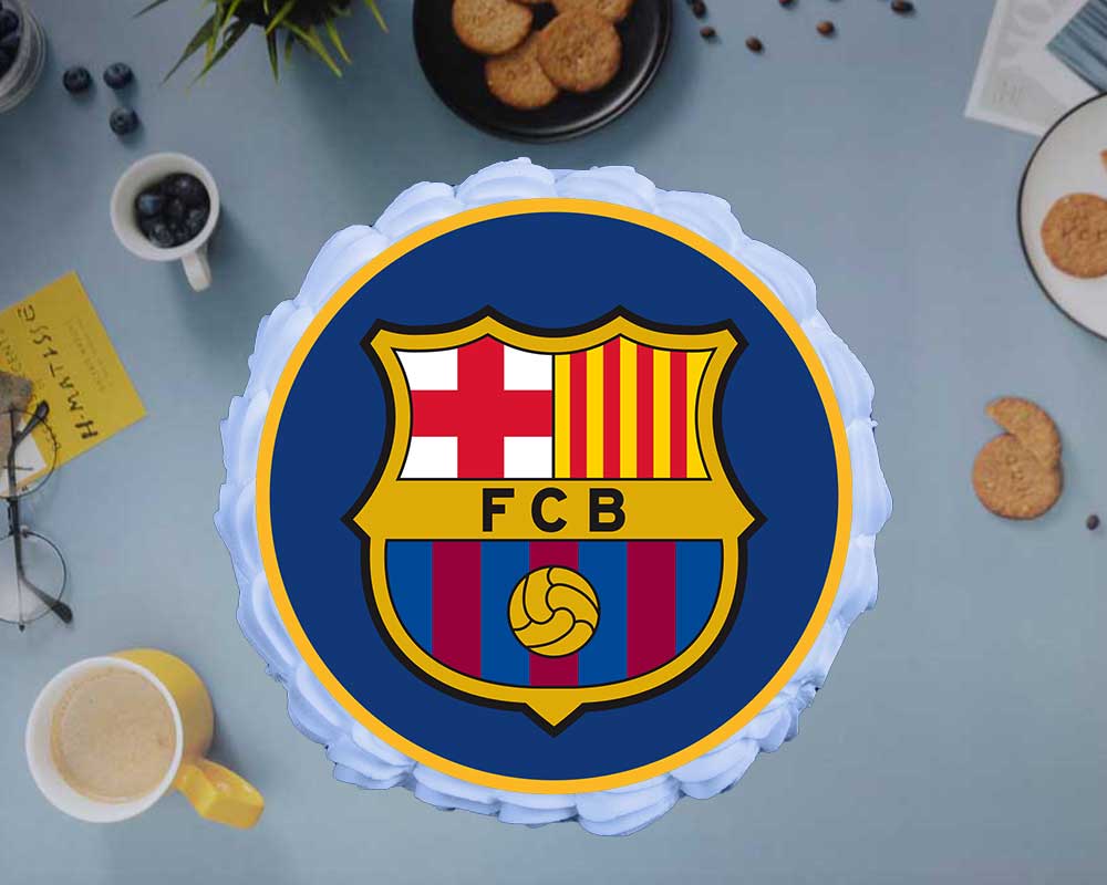 FC Barcelona Photo Cake