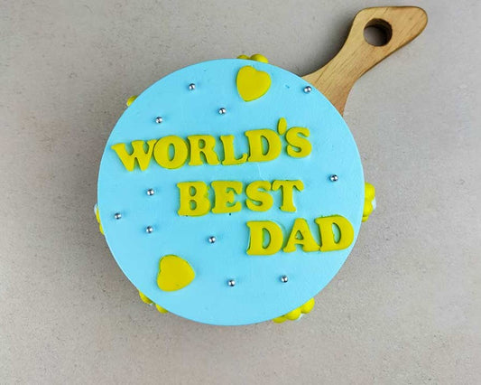 World's Best Dad Cake