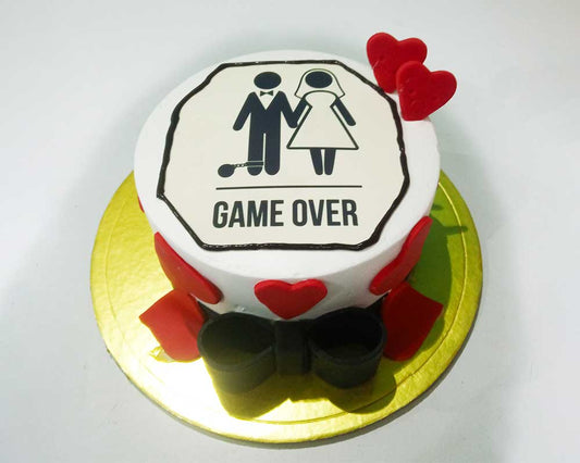 Game Over Cake