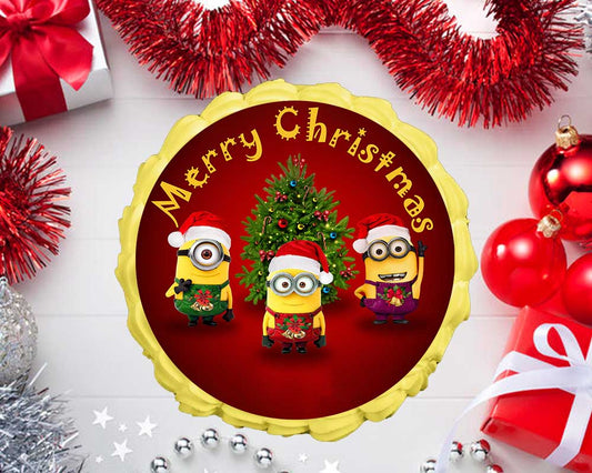 Minions Christmas Cake