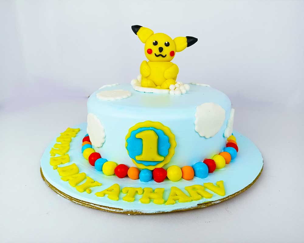 Pikachu Pokémon Cake