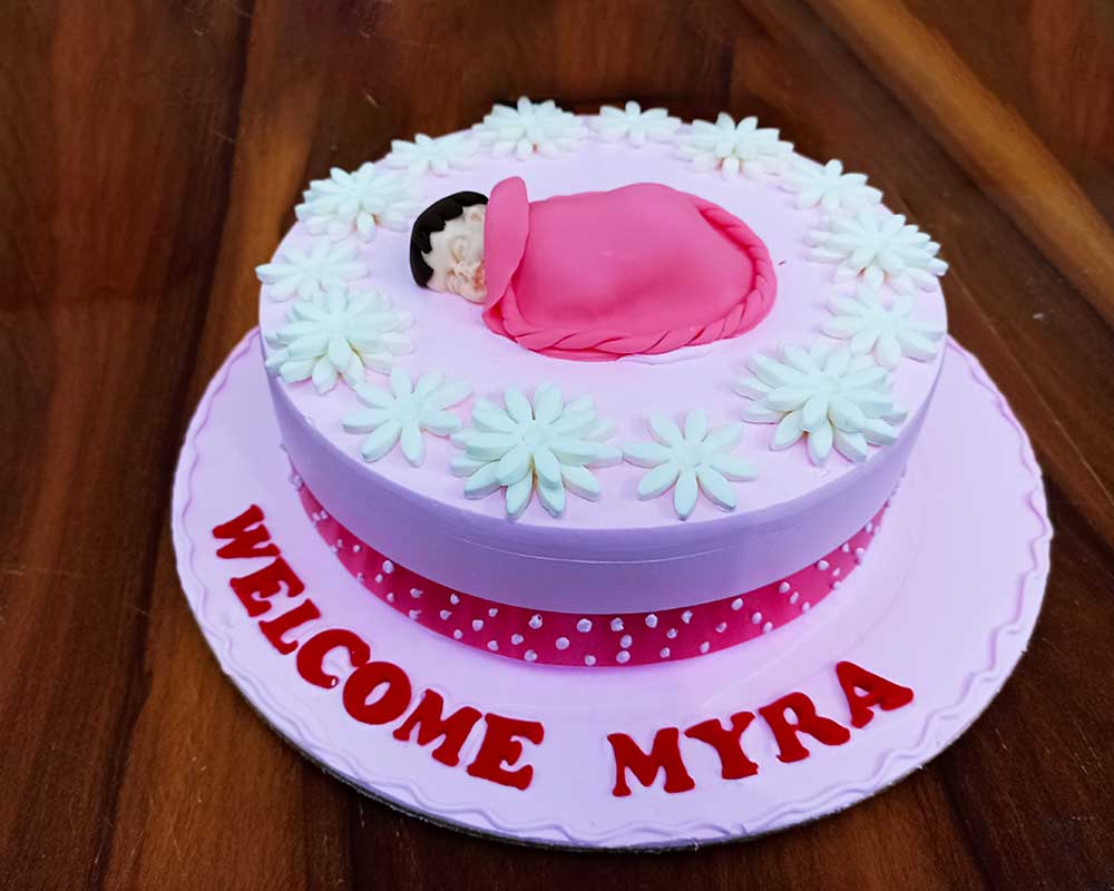 Welcome Baby Cake