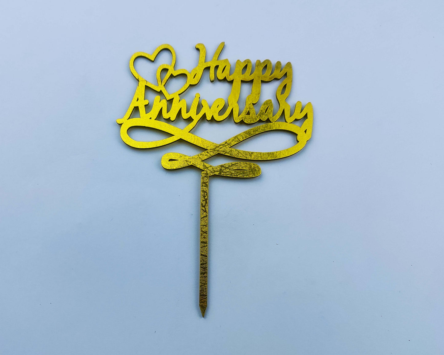 Happy Anniversary - Cake Topper D2