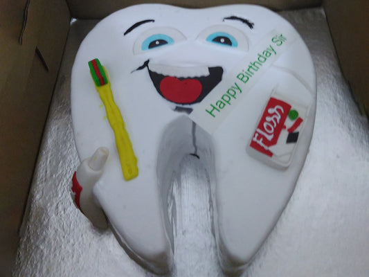 Dentist Teeth Cake