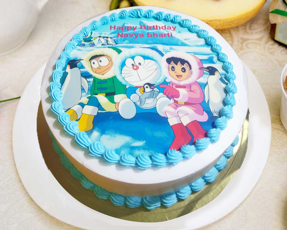 Doraemon Photo Cake