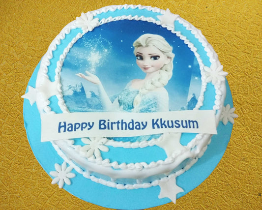 Elsa Frozen Cake D7