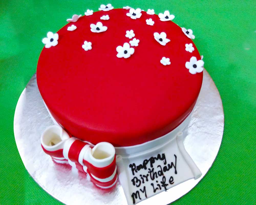 Gift Cake - Red