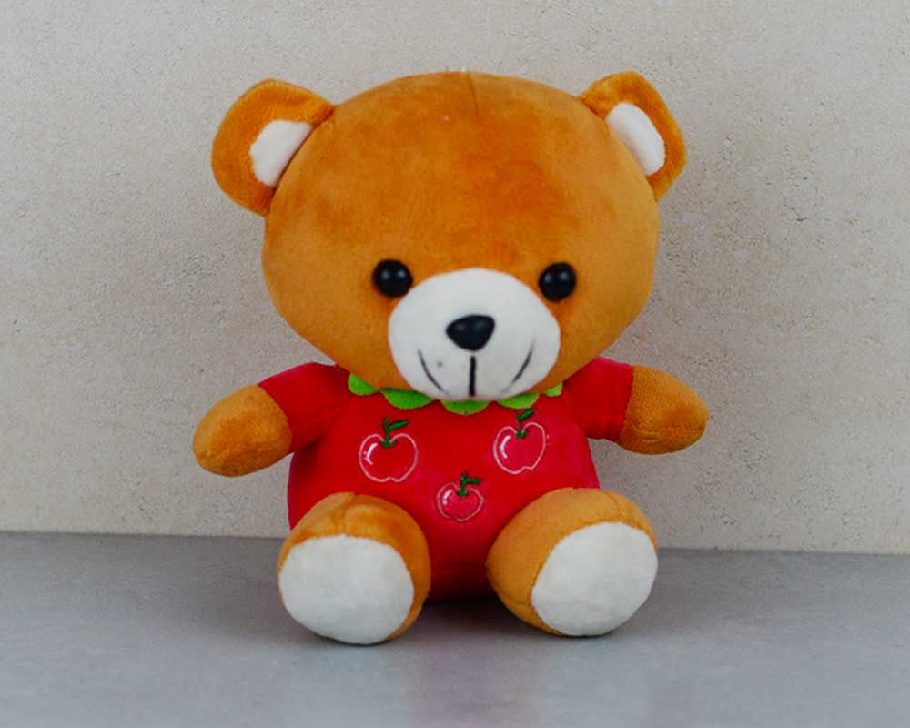 Cute Apple Teddy Bear Soft Toy