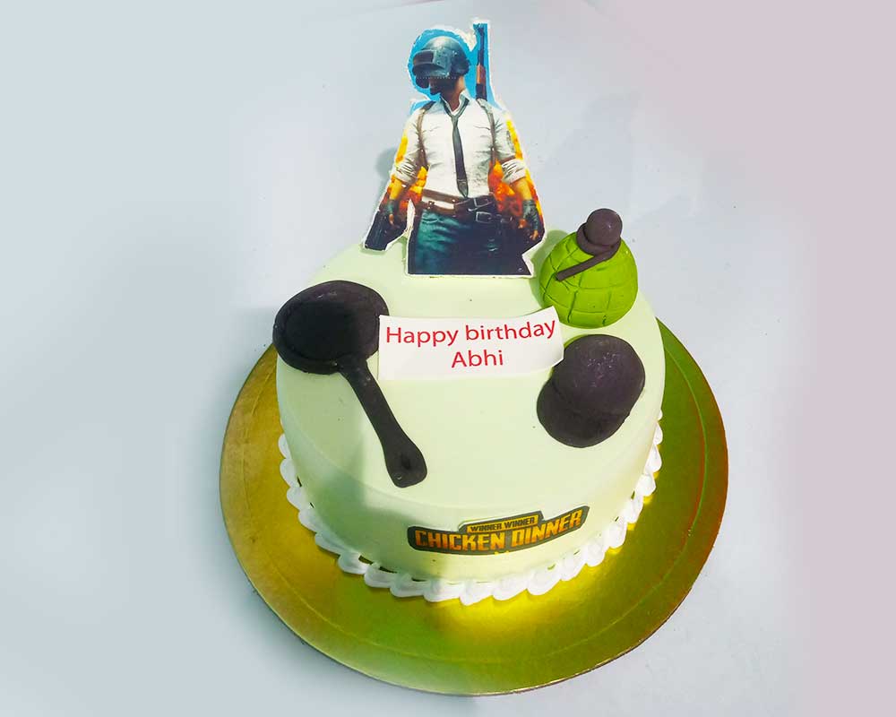 PubG D2 Mini Designer Cake