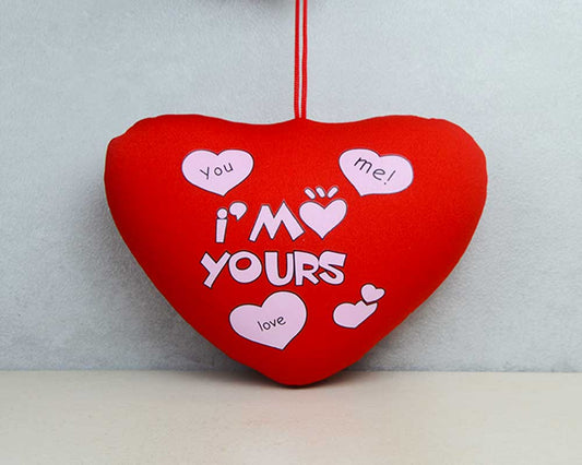 I'm Yours Heart Shape Soft Cushion