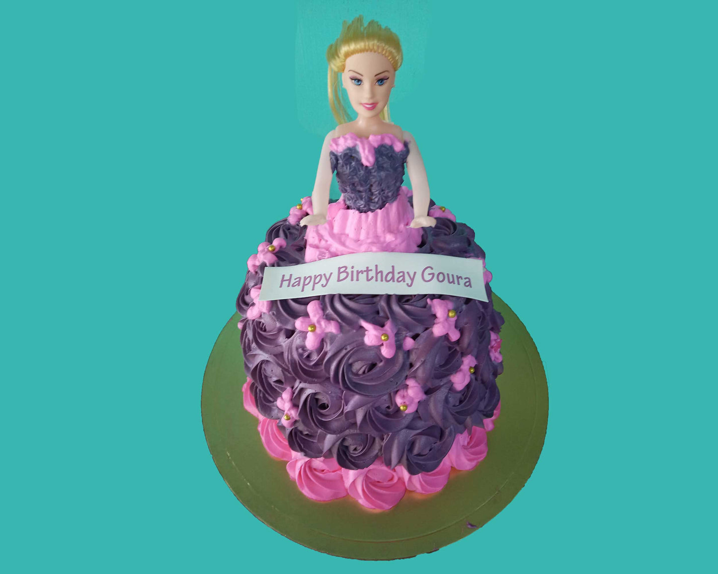 Barbie Doll Cake D4