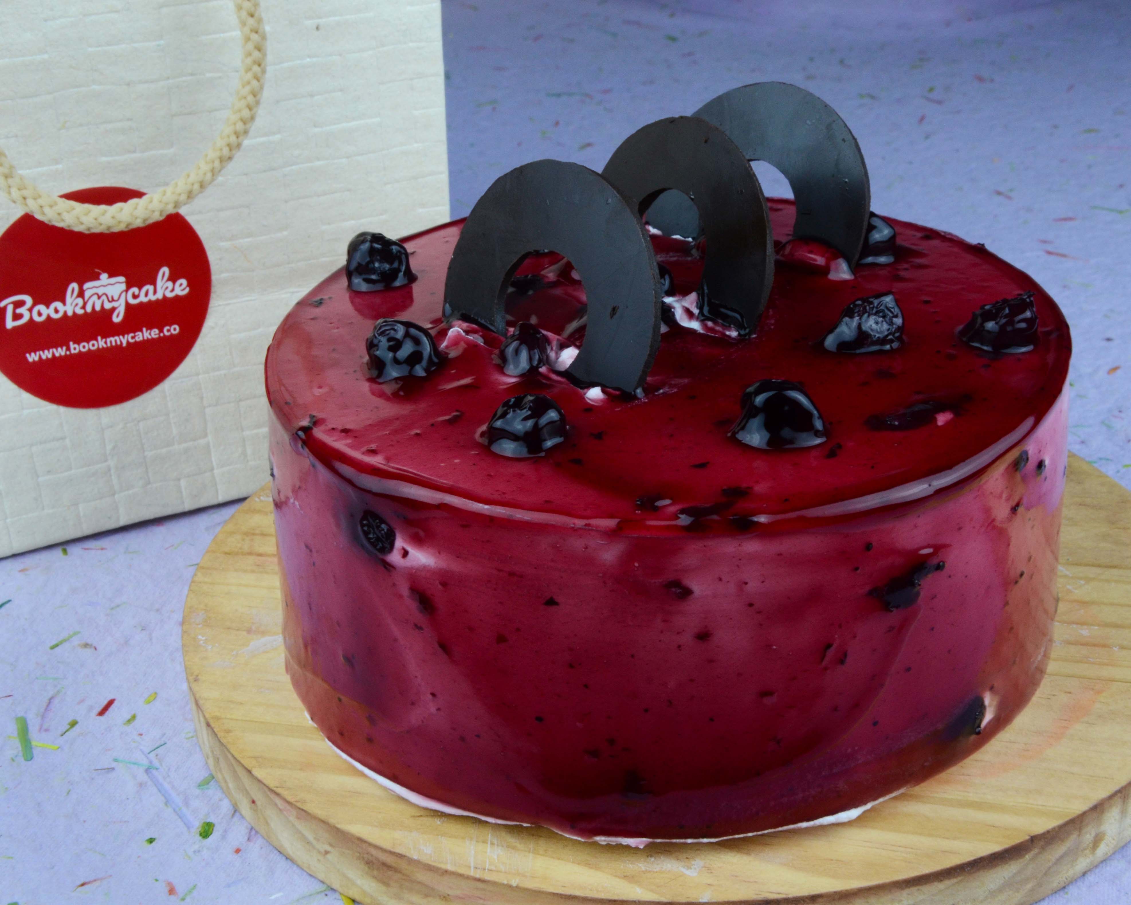 Blueberry Chocolate Cake - Baran Bakery