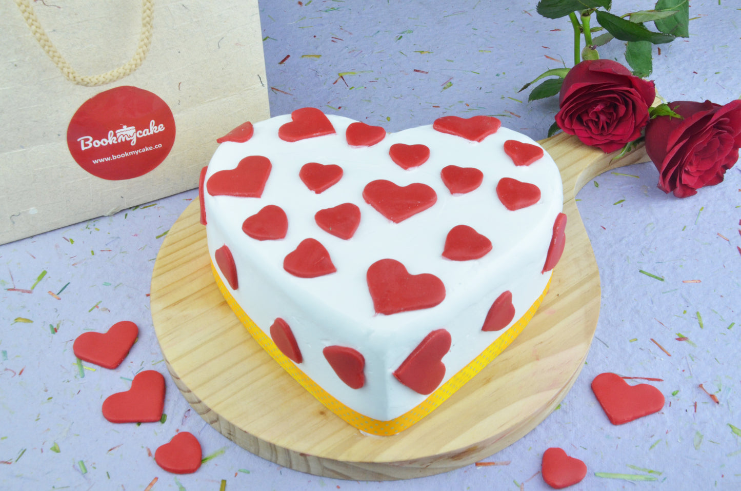 I love you Heart Cake
