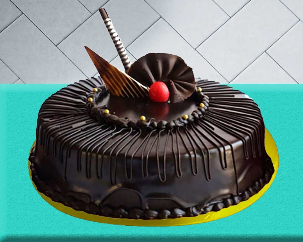 Chocolate Dark Fantasy Cake - D2