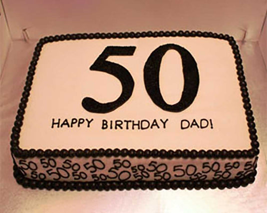 Chocolate Truffle Soft Cake - 50 Year