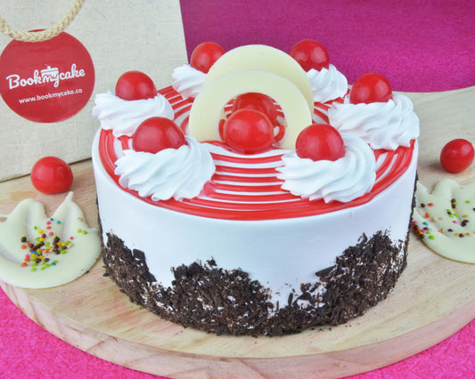 Strawberry Forest Cake