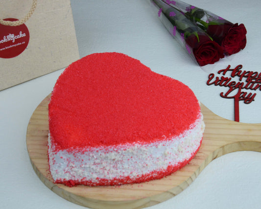 Red Velvet Heart Cake D2