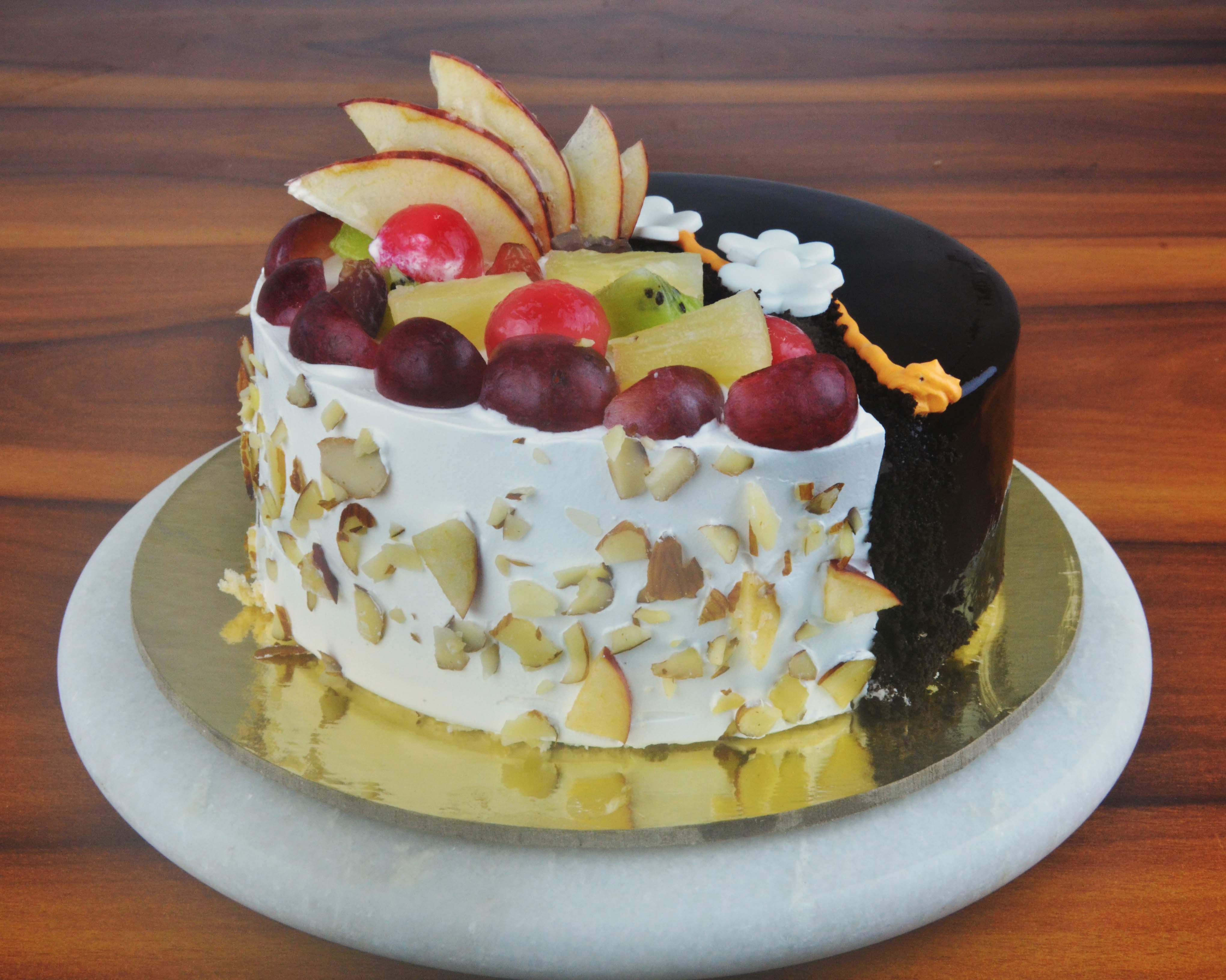Heart Shape Fruit Cake | Best Fruit Cake | Yummy Cake