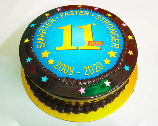 Round Designer Photo Cake