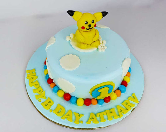Pikachu Pokémon Cake