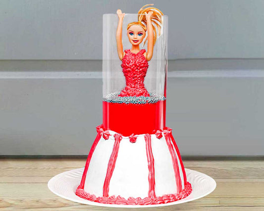 Barbie Pull Me - Tsunami Cake