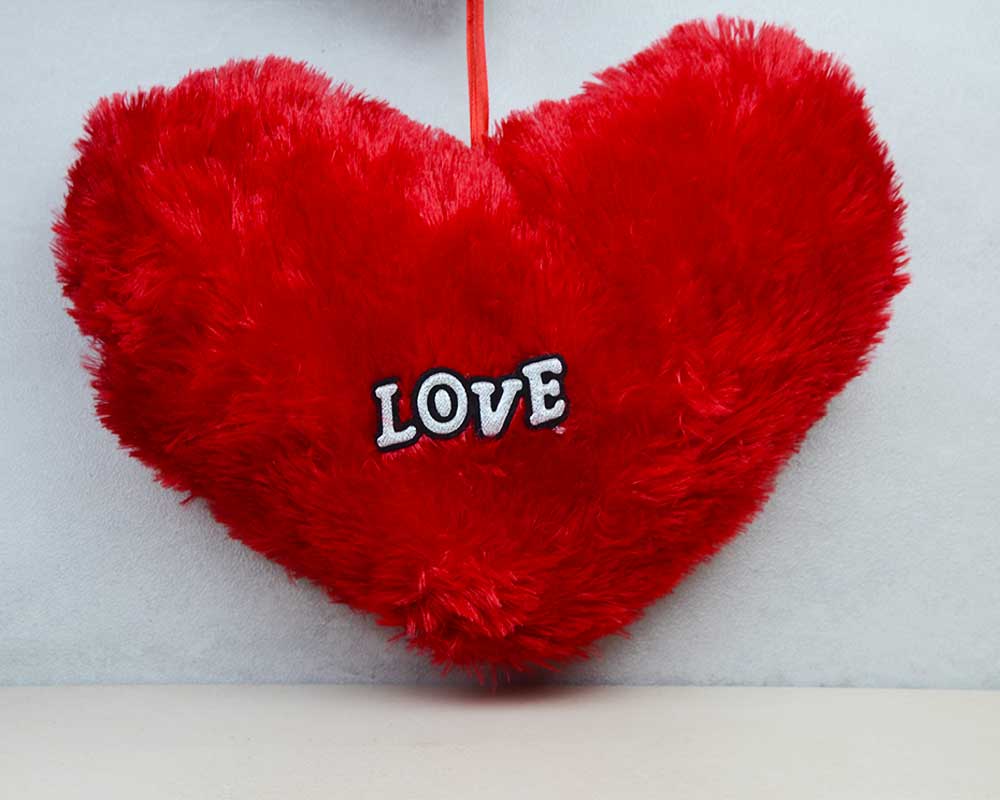 Love Heart Shape Soft Cushion