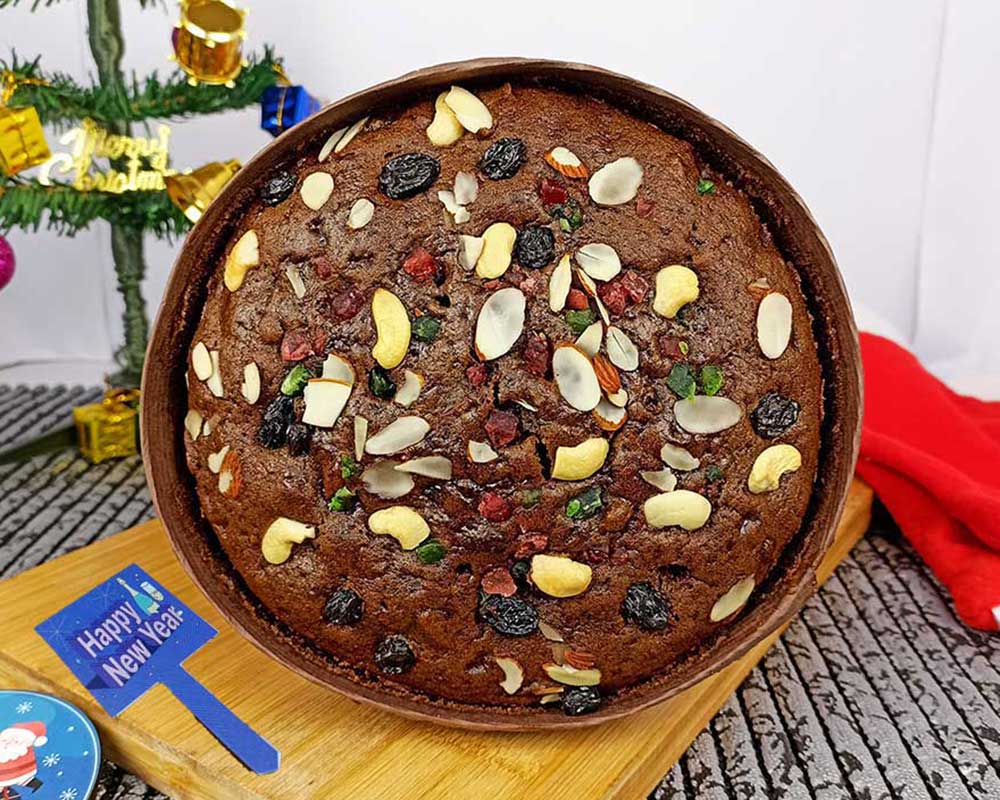 New Year Rich Plum Cake - 400 gms